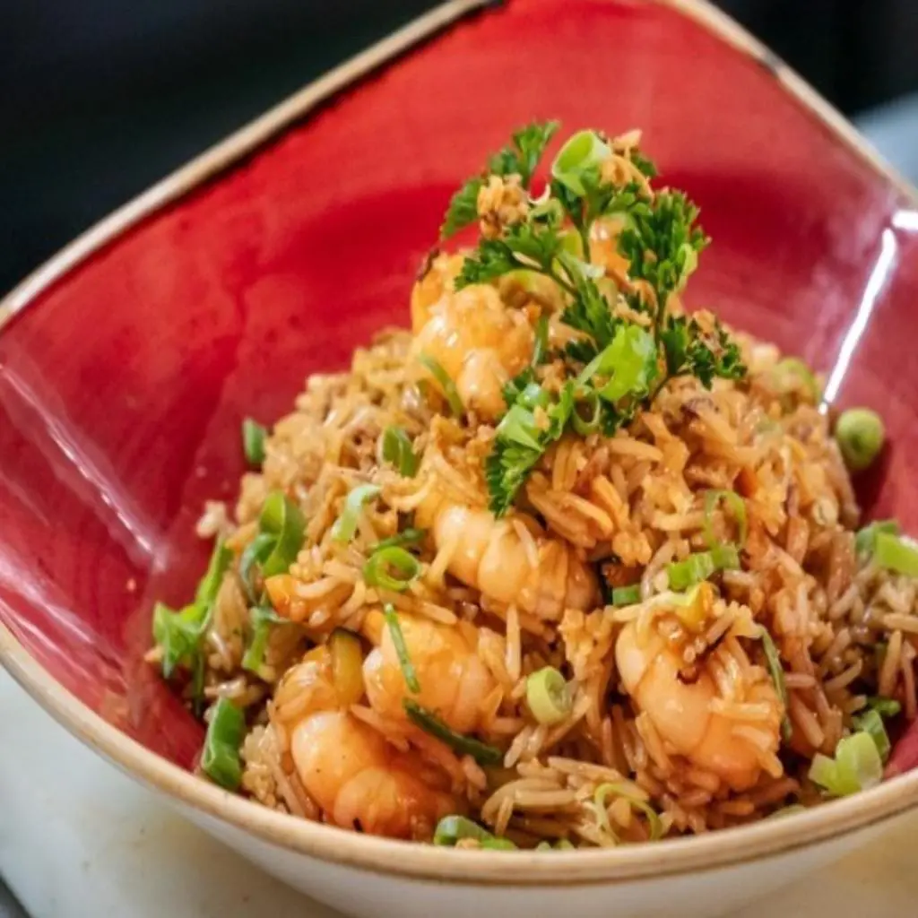 Sayadiyah Rice with Shrimp